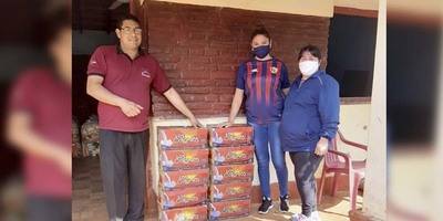 CERRISTAS DE CNEL. BOGADO REPONEN LECHE HURTADA DE HUMILDE ESCUELA RURAL