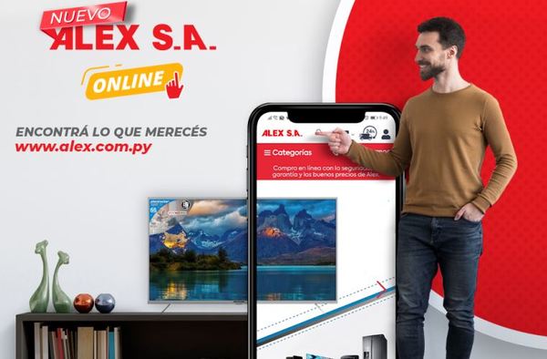 Alex S.A. lanza nueva plataforma de e-commerce | Lambaré Informativo