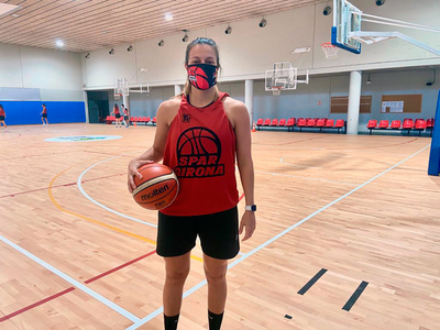 Paola Ferrari, lista para la Supercopa española femenina de básquet