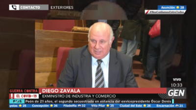 HOY / Diego Zavala, exministro de Industria y Comercio, sobre secuestro de Óscar Denis