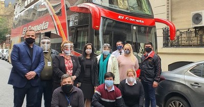 La Nación / Repatrian de Buenos Aires a nuevo grupo de 123 connacionales