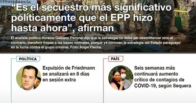 La Nación / LN PM: Las noticias más relevantes de la siesta del 10 de setiembre
