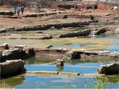 Aparece una misteriosa piscina de 2.300 años de antigüedad en Roma