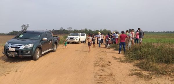 Fiscal del ambiente constata desecado de un estero en Villa Ygatimí - Nacionales - ABC Color