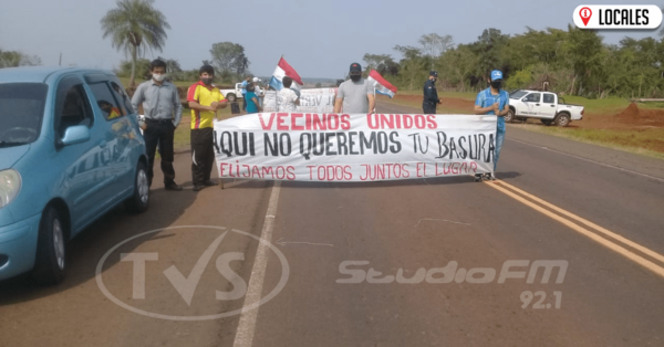 En General Artigas, vecinos rechazan instalación de un vertedero municipal