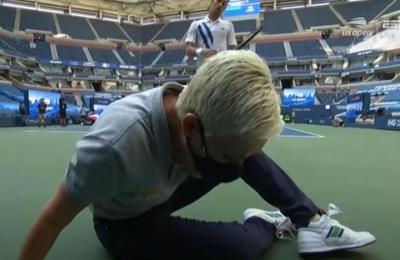 Jueza de línea a la que golpeó Djokovic recibió amenazas de muerte por 'exagerar' - C9N