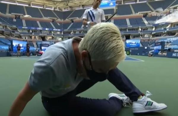 Jueza de línea a la que golpeó Djokovic recibió amenazas de muerte por 'exagerar' - C9N