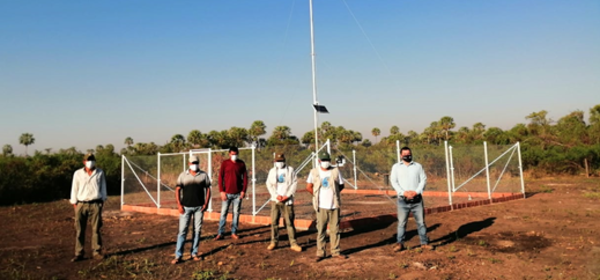 La Reserva Pantanal Paraguayo ya cuenta con una estación meteorológica como herramienta para su conservación