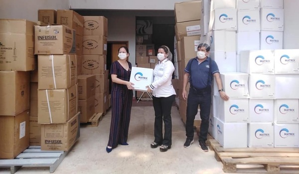 Llegaron insumos médicos al Parque Sanitario de la V Región - Noticiero Paraguay