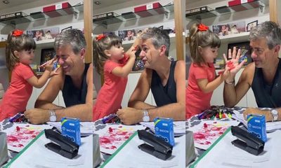 Regis Marques superó al Covid-19 y disfruta de su familia