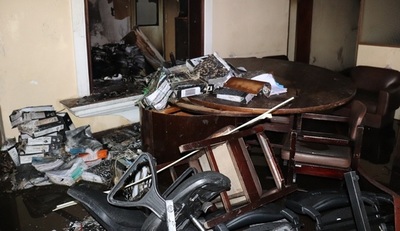 Afirman que documentos dañados en incendio estaban digitalizados