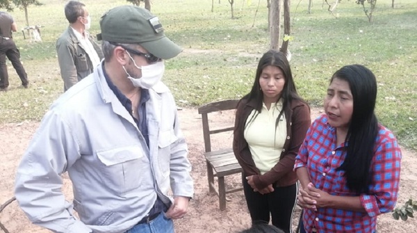 Tras reunirse con Abdo, indígenas desisten de entrar a los bosques para buscar a secuestrados