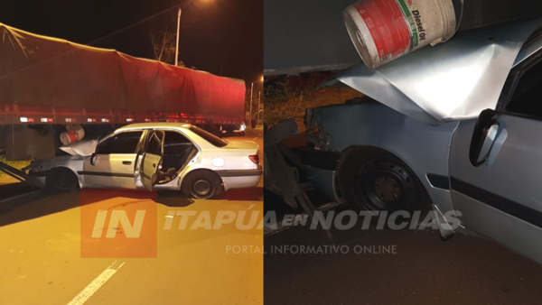 CAMIÓN GIRO EN U Y CAUSO UN ACCIDENTE EN RUTA N° 1.