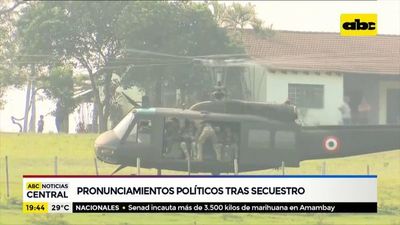 Pronunciamientos políticos tras secuestro - ABC Noticias - ABC Color