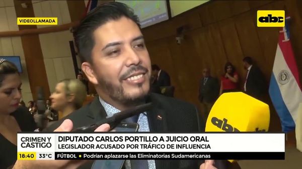 Diputado Carlos Portillo, a juicio oral - Crimen y castigo - ABC Color