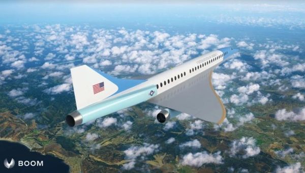 Boom explora avión ejecutivo supersónico para la US Air Force