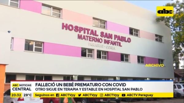 Falleció bebé prematuro que fue diagnosticado con COVID-19 - Nacionales - ABC Color