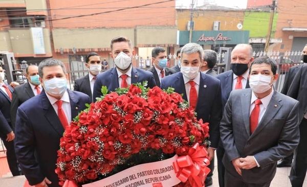 HOY / ANR celebra 133 años: Abdo y Cartes participan del acto