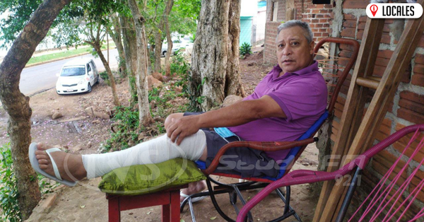 Tras accidente de tránsito, chipero quedó con serías secuelas y apela a la solidaridad de la ciudadanía