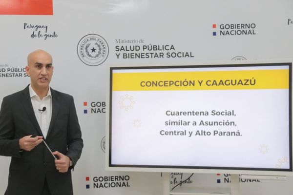 Salud Pública recomienda establecer cuarentenas sociales en Caaguazú y Concepción