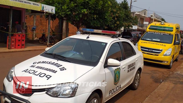 SUPUESTO SUICIDIO EN MARIA AUXILIADORA
