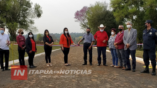 UN NUEVO ROSTRO PARA IMPORTANTE TRAMO DEL B° SANTA ROSA DE LA PAZ