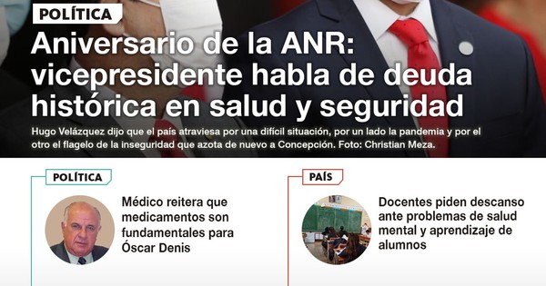 La Nación / LN PM: Las noticias más relevantes de la siesta del 11 de setiembre