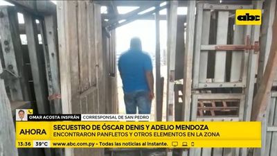Encontaron panfletos y otros elementos en la estancia Traquerita - ABC Noticias - ABC Color