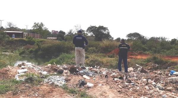 Capiatá: Intervienen propiedad por mala disposición de residuos y alteración de una naciente de agua » Ñanduti