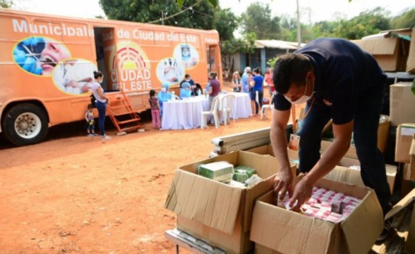 Clínica Móvil activó en asentamiento del Barrio Boquerón II