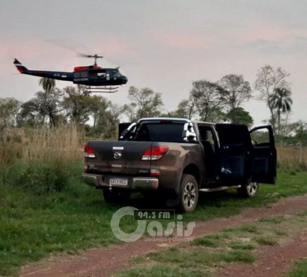 Hallan un panfleto en zona de secuestro de Óscar Denis y Adelio