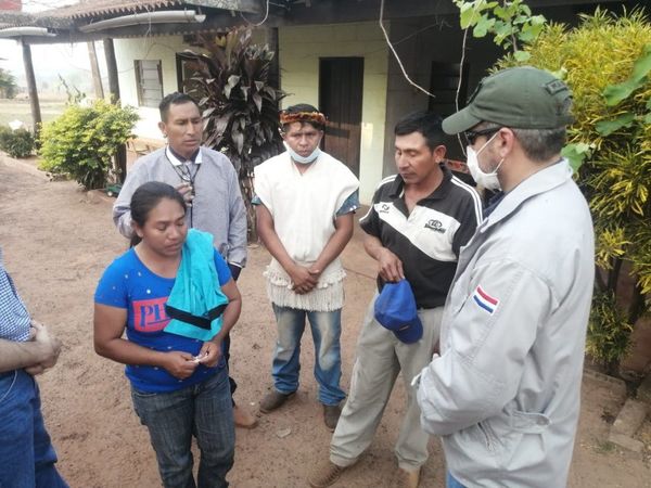 Indígenas hallan rastros por donde fueron llevados secuestrados