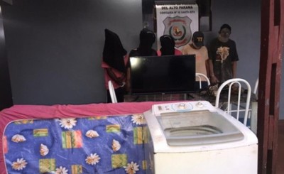 Cinco detenidos por seguidilla de hurtos domiciliarios en Santa Rita