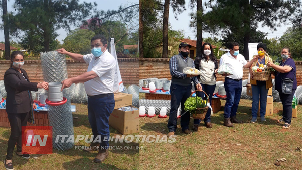 77 FAMILIAS DE GENERAL DELGADO RECIBIERON INSUMOS PARA CRIA DE AVES