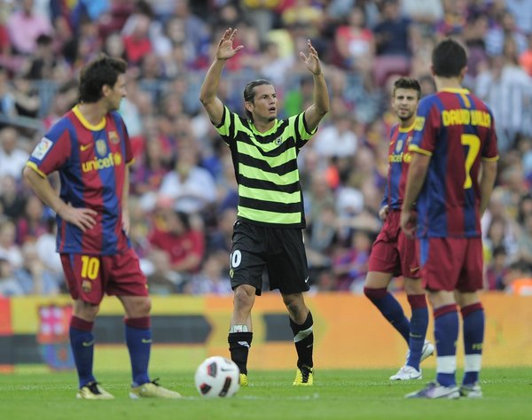 Diez años atrás, Haedo Valdez dejaba en ridículo al Barcelona de Messi