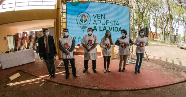 La Nación / Apostar por la Vida inició jornadas de colecta solidaria