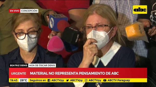 Emotivo mensaje de familiares del secuestrado Óscar Denis - ABC Noticias - ABC Color