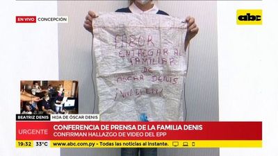 Familiares de Óscar Denis afirman primer contacto con secuestradores - ABC Noticias - ABC Color