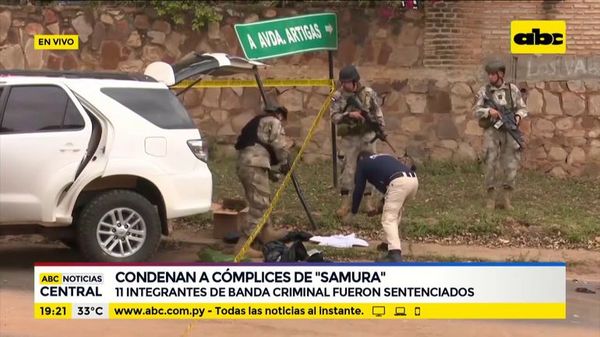 Condenas de hasta 23 años para cómplices de “Samura” - ABC Noticias - ABC Color