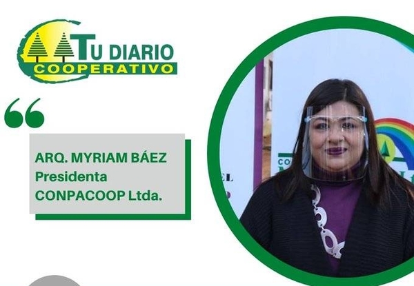HOY / Myriam Báez, de Conpacoop, durante el webinar “Las cooperativas: Agentes promotores de los ODS”