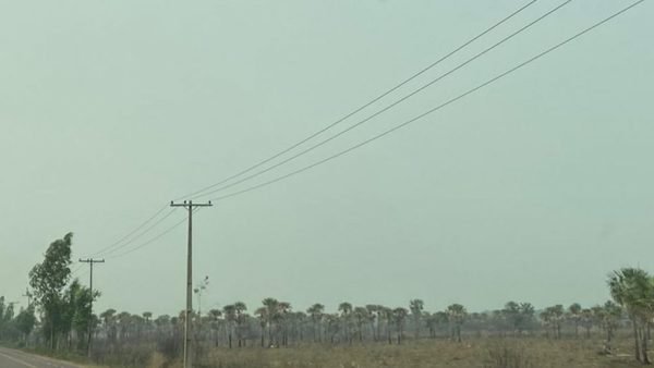 Incendios dejan el aire insalubre en varios puntos del país