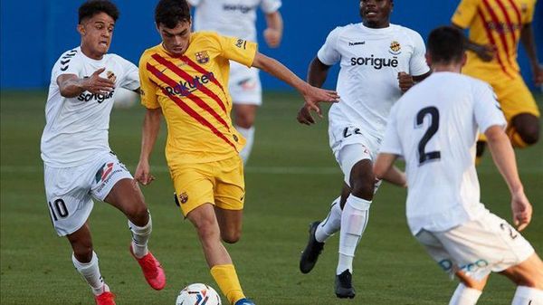 Barcelona gana 3-1 al modesto Nastic en su primer amistoso - Fútbol - ABC Color