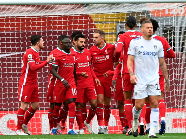 Trepidante arranque: Liverpool 4-3 Leeds United