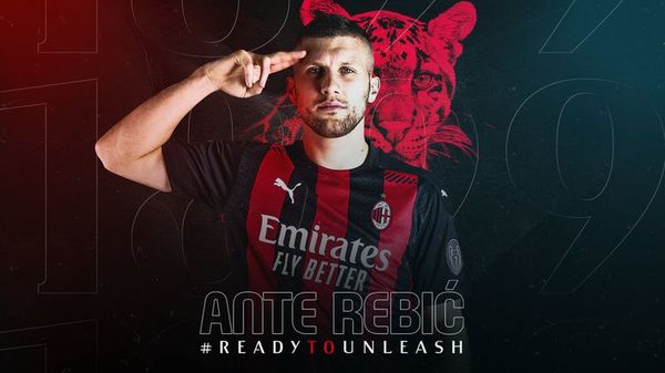 Ante Rebic firma con el Milan por cinco años - Fútbol - ABC Color