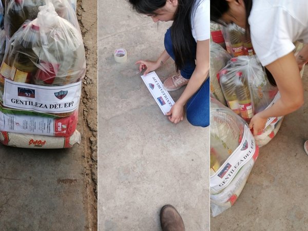 Familia de Óscar Denis prepara kits de alimentos exigidos por el EPP