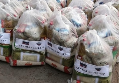 Familia de Denis comenzaría mañana distribución de víveres exigidos por el EPP