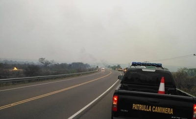 HOY / Inconsciencia provoca incendio de 100 hectáreas en San Bernardino