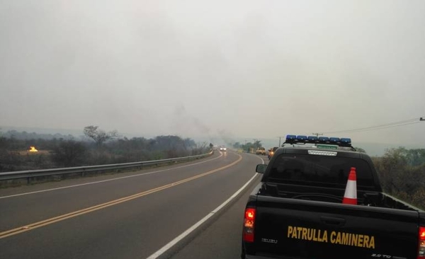 HOY / Inconsciencia provoca incendio de 100 hectáreas en San Bernardino