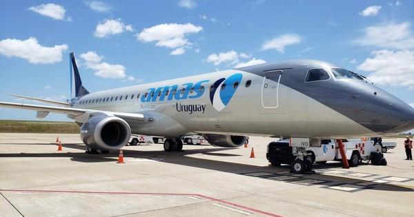 La Nación / Amaszonas Uruguay retoma vuelos mañana, con rigurosa seguridad