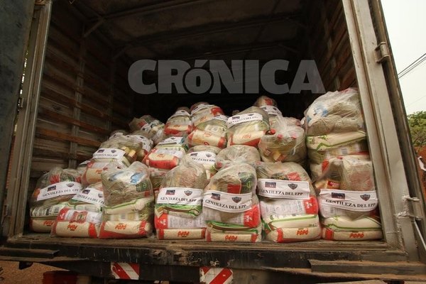 Crónica / Empezó la entrega de víveres exigidos por el EPP